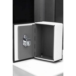 Gizli Kasa Kitap Görünümlü Anahtarlı Çelik Mini Kasa