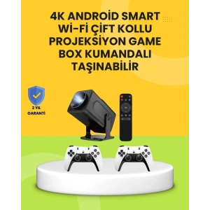HCS350pro Android 11 İşletim Sistemli Mini Projektör