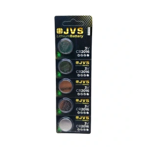 JVS CR2016 3V PARA PİLİ 5Lİ KART (5047)