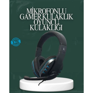 Kablolu Gaming Headset – Net Ses Ayrımı ve Ayarlanabilir Konfor