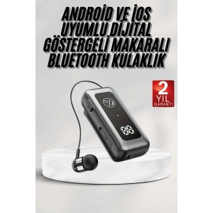 Kablolu Kulak İçi 5.2 Makaralı Titreşimli Bluetooth Kulaklık