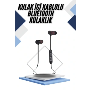 Kablolu Kulakiçi Bluetooth Kulaklık Mıknatıslı ANC Özellikli Yüksek Ses Kaliteli