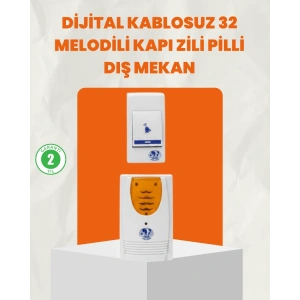 Kablosuz Kapı Zili Ev ve Ofis İçin Konforlu Çözüm