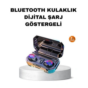 Kablosuz Kulaklık Uzun Pil Ömürlü Şarj Kutulu Ergonomik Hafif Tasarım