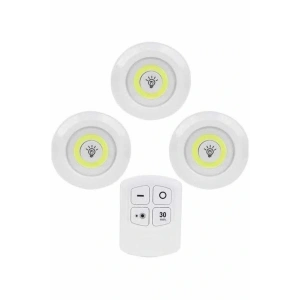 Kablosuz Pilli Işıldak  Masa Lambası Mutfak Tezgah Altı Banyo Dolabı Dolap İçi