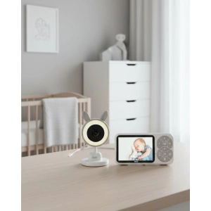 Karşılıklı Sesli Bebek Kamerası 4x Zoom Sıcaklık Sensörlü