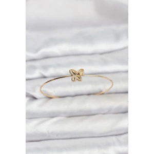 Kelebek Model Gold Renk Bileklik
