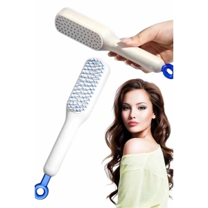 Kendi kendini Temizleyebilen Hijyenik Saç Fırçası Anti-Statik Teknolojisi