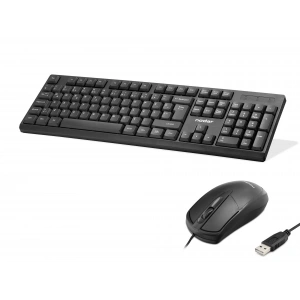 Klavye Ve Mouse Seti - Siyah KM501