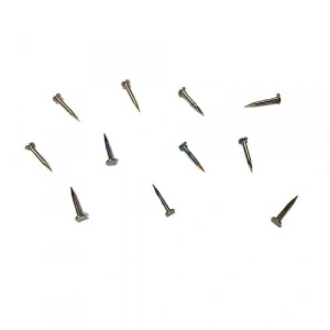 Klips, Menteşe, Ayağı Çivisi 9mm Çelik - Siyah 100gr