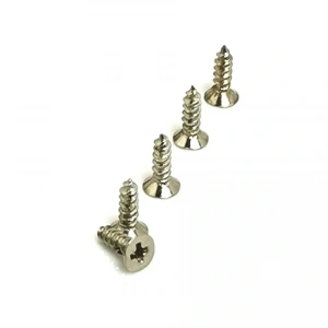 Klips, Menteşe, Ayak, Ağaç, Sunta Vidası 2,2x6,5mm - Nikel 100 Adet