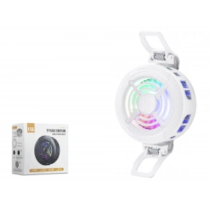 Klipsli Telefon Soğutucu Fan Rgb Beyaz K56
