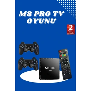 M8 PRO MINI 4 8 10 K HD HDR Android Tv 5G Retro 10000 Oyunlu