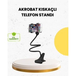 Masa ve Araç İçi Kullanıma Uygun Akrobat Telefon Tutucu