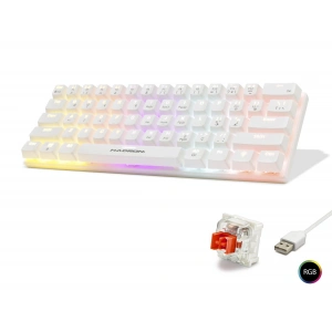 Mekanik Gaming Mini Klavye Red Switch Rgb - Beyaz G508R