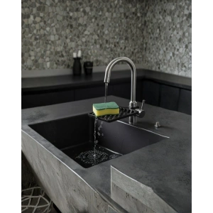 Musluğa Monte Sünger Organizeri Hijyenik Drenajlı Pratik Tasarım