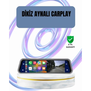 Ön Arka Kameralı Dokunmatik Dikiz Aynası 170° Geniş Açı