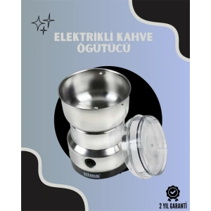 Paslanmaz Çelik Kahve Değirmeni | Düşük Gürültü, Yüksek Devir, Fındık ve Tahıl İçin Uygun