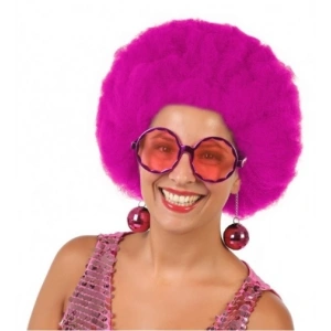 Pembe Renk Disko Toplu Küpeli Parlak Yılbaşı Parti Gözlüğü (5047)