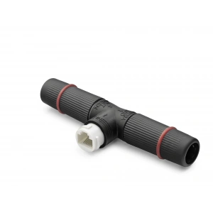 Poe Splitter T Tipi Su Geçirmez Rj45 Konnektör - Siyah ND2452