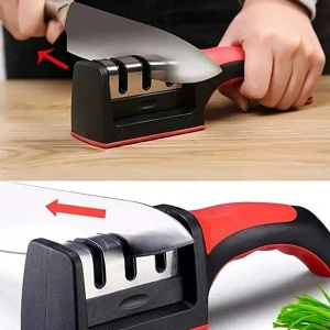 Profesyonel  Bileyici 3 Açılı Elmas Seramik Çelik Gövdeli El ları Bileme