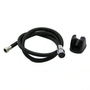 SİYAH PLASTİK PERLATÖRLÜ TAHARATMATİK HORTUM  120CM (5047)