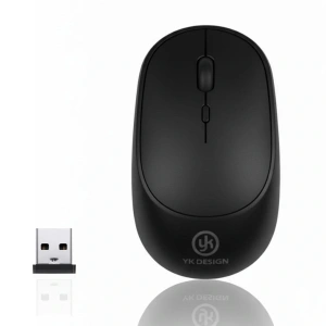 Siyah Renkli Ergonomik Sessiz Kablosuz Mouse – USB Alıcılı, Ofis ve Oyun İçin Konforlu Bilgisayar Faresi MS6310 (5047)
