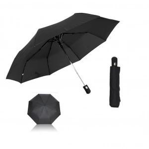 Tam 8 Telli Siyah Şemsiye