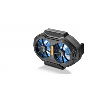 Telefon Soğutucu Fan Bataryalı Led - Siyah HDX4391