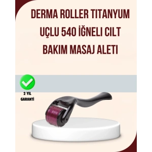 Titanyum Mikro İğneli Dermaroller 1 mm Kırışıklık ve Leke Karşıtı