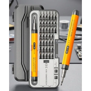 Type C Şarjlı Mini Elektrikli Tornavida 38 Uçlu Manyetik Tamir Kiti