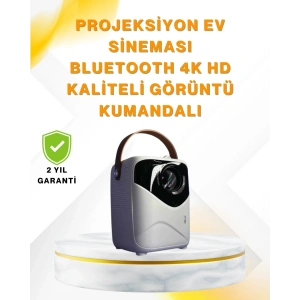 Ultra HD Çözünürlüklü Taşınabilir Projektör – 1920x1080 Piksel Görüntü Kalitesi
