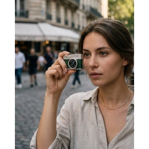 Ultra Kompakt Mini Fotoğraf Makinesi 4K HD Video Selfie Kamerası