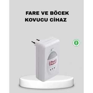 Ultrasonik Haşere Kovucu Cihaz – Sessiz, Kimyasalsız ve Etkili Koruma