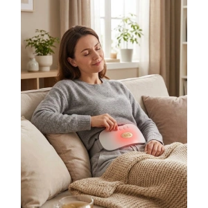 USB Şarjlı Kızılötesi Isıtmalı Titreşimli Kadın Bel ve Karın Masaj Kemeri