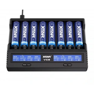 VC8 Sekizli Li-ion / NI-CD / NI-MH Pil Şarj Cihazı