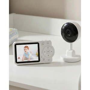Yakınlaştırma Özellikli Gece Görüşlü Bebek İzleme Kamerası