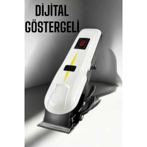 Yeni Nesil Tıraş Makinesi Uzun Şarjlı Paslanmaz Çelik lı