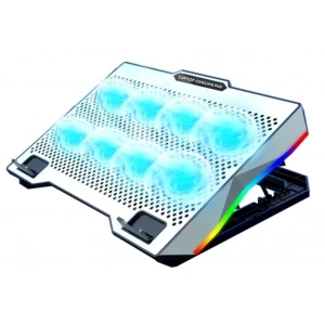 ZR S608 Rgb 8 Fan Metalik Laptop Suğutucu