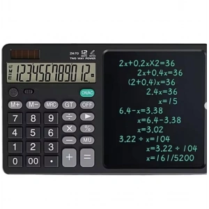 ZR900 Siyah Yazı Tahtalı Hesap Makinesi