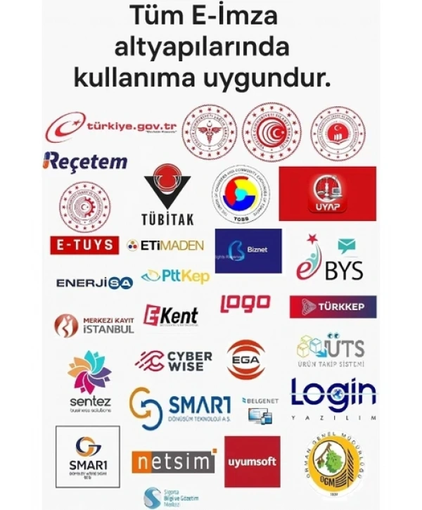 E imza ve Kart Okuyucu 1 Yıllık