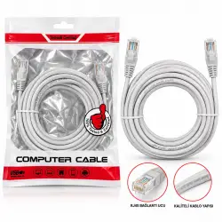 Egonex Fully G-505v ( 10mt ) İnternet Ethernet ( Cat6 ) Data Kablosu & Computer Cable*75