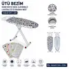 Egonex Ütü Bezim Ranforce Keçe ( Lamineli ) ( Lastikli ) ( Ütü Masası Bezi ) ( 140x50cm ± 3cm)*30