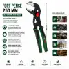 Egonex Bosch-1 600 A03 2v9 ( 529 ) ( 250mm ) ( 10 ) Ford Papağan Pense ( 0- 46 Mm Ağız Ölçü )( Ergonamik Yumuşak Sap )( 60 ± Kesme Sertlik )*6x1