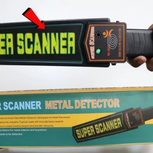 Super Scanner - Üst Arama Dedektörü (Titreşimsiz)