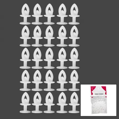 Egonex İst.grup ( Geçmeli ) Perde Düğmesi ( 20pcs ± 2ad )*25x40