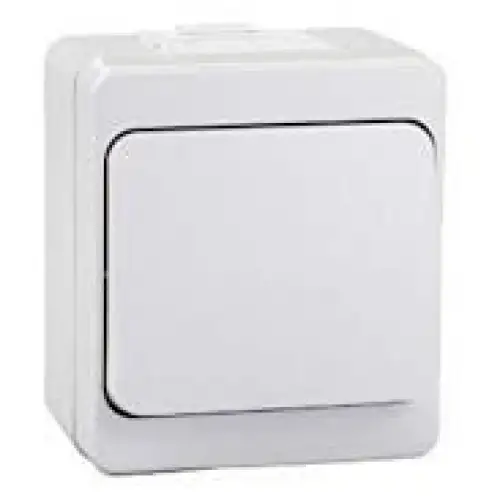 Egonex Atom Sıva Üstü Anahtar Priz*12x10