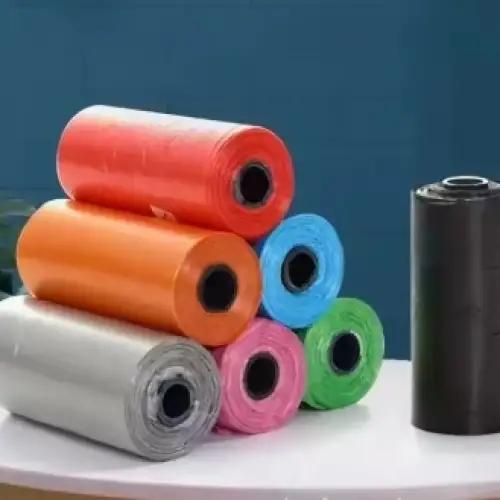 Köpek Dışkı Poşeti 4lü Düz Renk Set