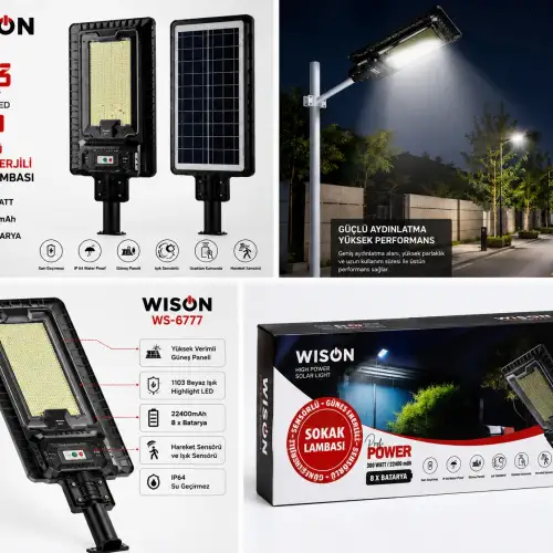 Wison WS-6777 300W Sokak Lambası