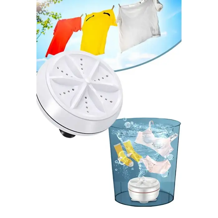 Mini Portatif Çamaşır Makinesi Taşınabilir